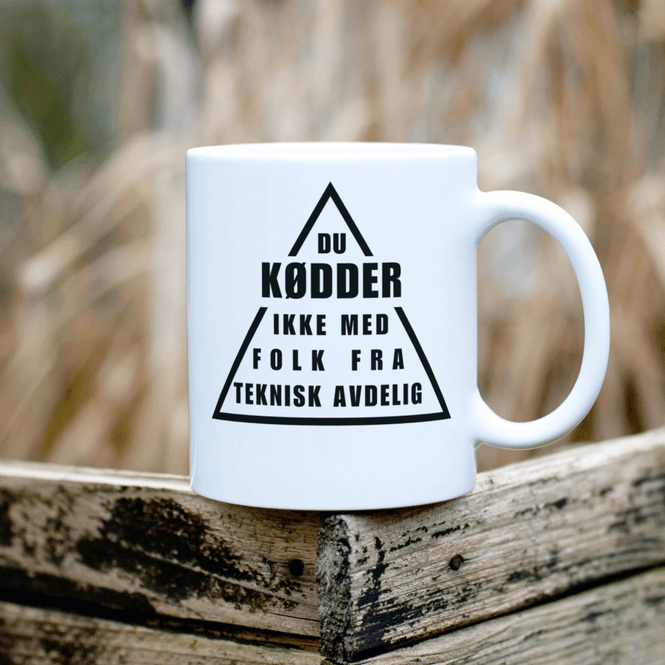 Hovedbilde Kopp- Kødder ikke